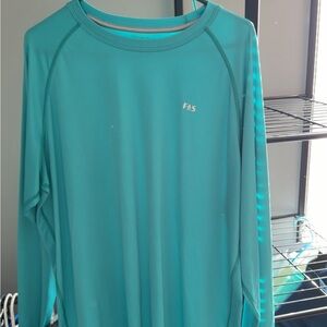 Field & Stream Men's Aqua Rash Guard